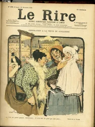 Illustration av Abel Faivre (1867-1945) för omslaget till Le Rire