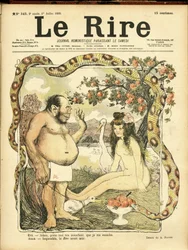 Illustration av Abel Faivre (1867-1945) för omslaget till Le Rire, nr 243