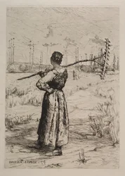 Återkomst från fälten, 1800-talet.
