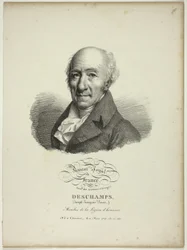 Porträtt av Joseph-François-Louis Deschamps