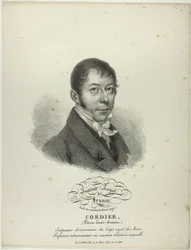 Porträtt av Pierre-Louis-Antoine Cordier