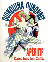 Reklam för Quinquina Dubonnet aperitif