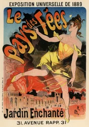 Affisch The Land of Fairies, 1889