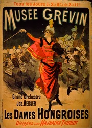 De ungerska damerna på Grévin-museet, 1888