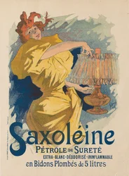 Affischens mästare: Pl. 13, Saxoléine, 1895.