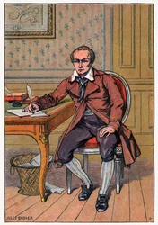 Andre Chenier, ca 1900 (gravyr)