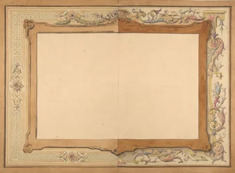 Design för tak, andra hälften av 1800-talet. Skapare: Jules-Edmond-Charles Lachaise, Eugène-Pierre Gourdet.