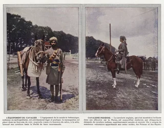Kavalleriutrustning, indiskt kavalleri