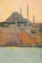 Suleimans moské i Konstantinopel, 1913