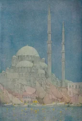 Yeni-Valide-Jamissis moské, Konstantinopel, 1913