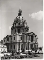 Fasad av kyrkan St. Louis, Dome des Invalides, 1679-1706