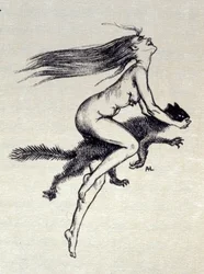 Illustration från "A Rebours" av Joris-Karl Huysmans