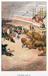 Romerska spel, illustration till "L