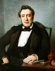 Porträtt av Emilien Dumas, 1859 (olja på duk)