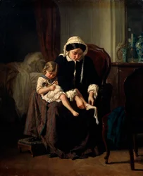 Morgontoalett, 1854
