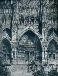 Katedralen i Amiens, 1900-talet