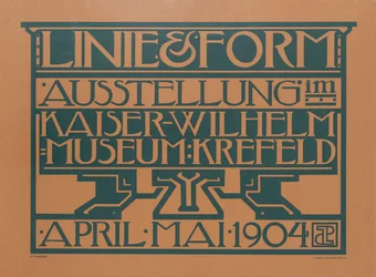 Linje & Form utställning, 1904.