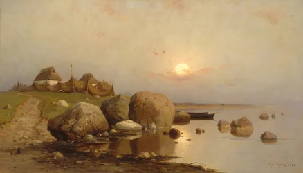 En fiskeby, 1892