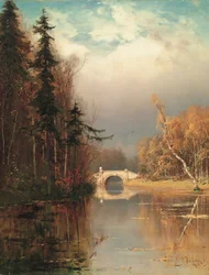 Park på hösten 1893