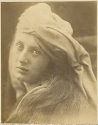 En studie av Beatrice Cenci, september 1870.
