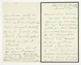Autografiskt brev