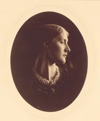 Mrs Herbert Duckworth, april 1867 (albumintryck)