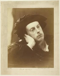 Porträtt av Hon. Frank Charteris, 1867.