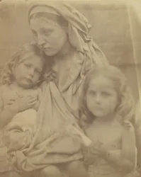 Den eftertänksamma madonnan, 1864.