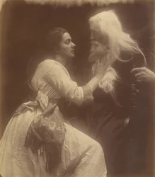 Vivien och Merlin, september 1874.
