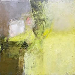 Lysande grön-gul