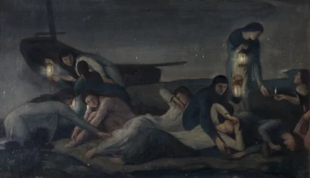 The Wise and Foolish Virgins, c.1920