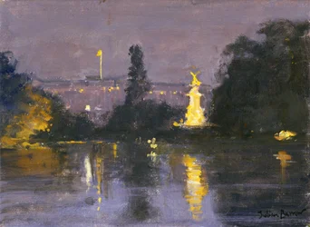 Buckingham Palace - Natt