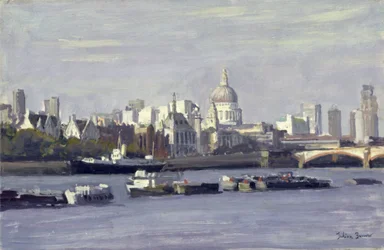 St. Pauls från Bankside