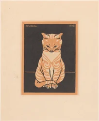 sittande katt