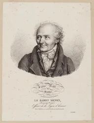 Kungliga institutet i Frankrike / Konstakademien (Måleri) / Baron Denon / (Dominique Vivant) / Officer av Hederslegionen.
