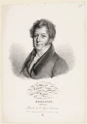 François Adrien Boieldieu av Julien Boilly