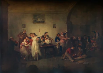 An Unmarried Sailors Return, c1800