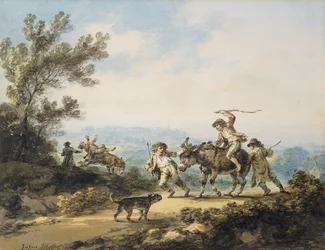 Den motstridiga åsnan, 1798