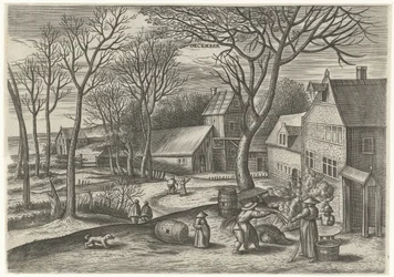 December (titel på objekt) De tolv månaderna (serietitel)