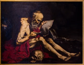 Sankt Hieronymus läser