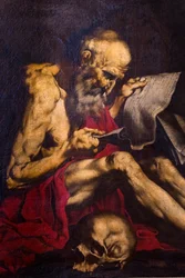Sankt Hieronymus läser