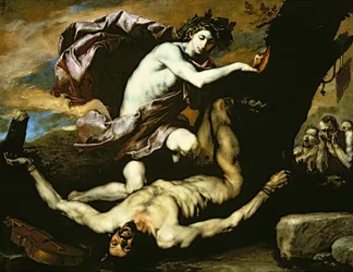 Apollo och Marsyas