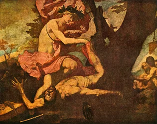Apollo och Marsyas, 1637, 1938