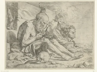 Saint Hieronymus läser