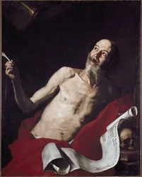 St. Hieronymus (olja på duk