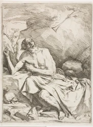 St. Hieronymus som hör den sista domens trumpet