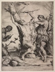 S:t Bartolomeus martyrskap, 1624.