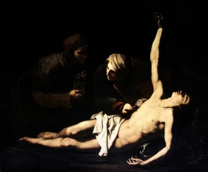 De heliga Sebastian, Irene och Lucia, 1628