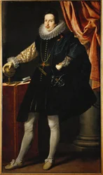Storhertig Cosimo II av Toscana (olja på duk)