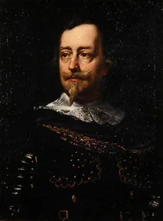 Porträtt av Cavalier Brandolini (olja på duk)